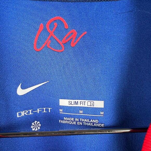 $95 Womens M Nike USWNT USA Soccer Jersey Blue 2023 DR4000-406 New - Picture 5 of 9